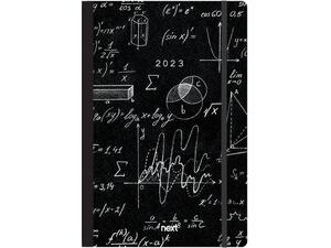 Ημερολόγιο ημερήσιο NEXT Trends flexi με λάστιχο 14x21cm 2023 Mathematics